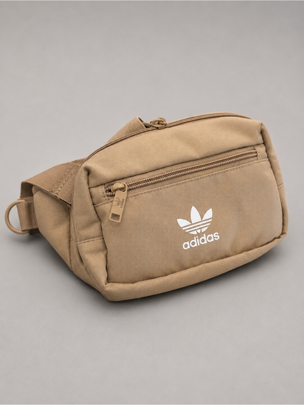 adidas Trefoil Belt Bag in Tan